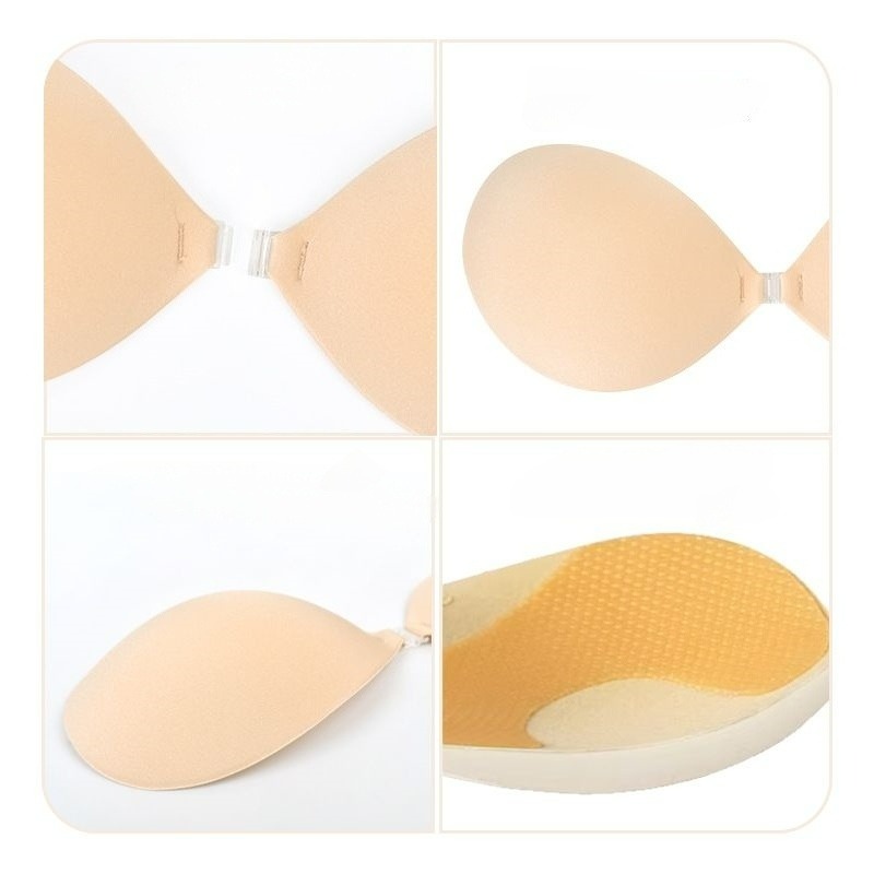 บราดันทรงแบบติดกาว ซิลิโคนเสริ - Strapless Bra Backless บทวิจารณ์และราคา