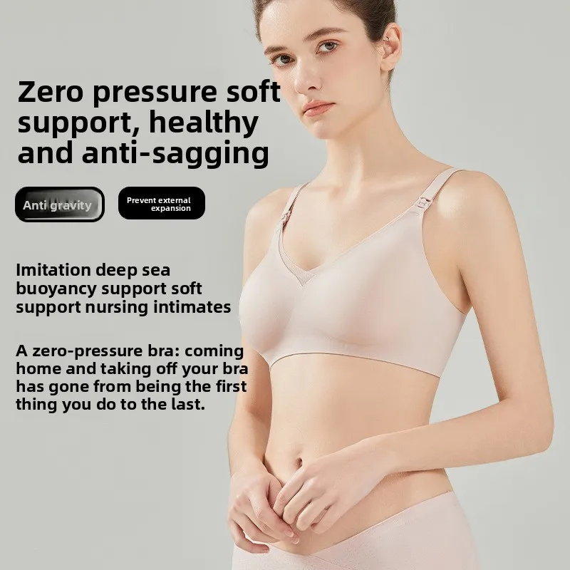 เสื้อชั้นในให้นมบุตรแบบไนลอนสำ - Nursing Bra Sleep บทวิจารณ์และราคา